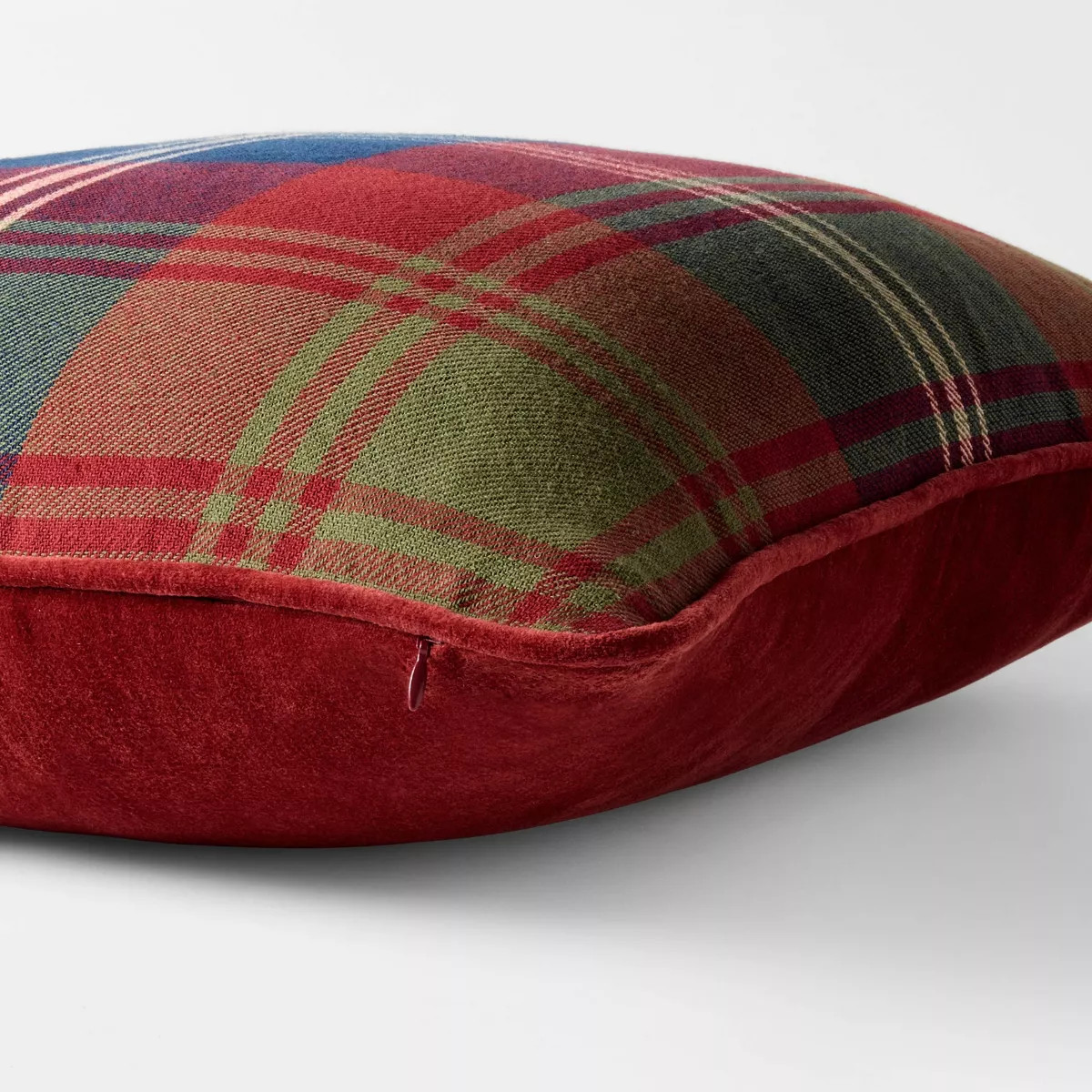 Tartan Holiday Plaid Pillow - 24x24 - Threshold™ designed with Studio McGee | Target