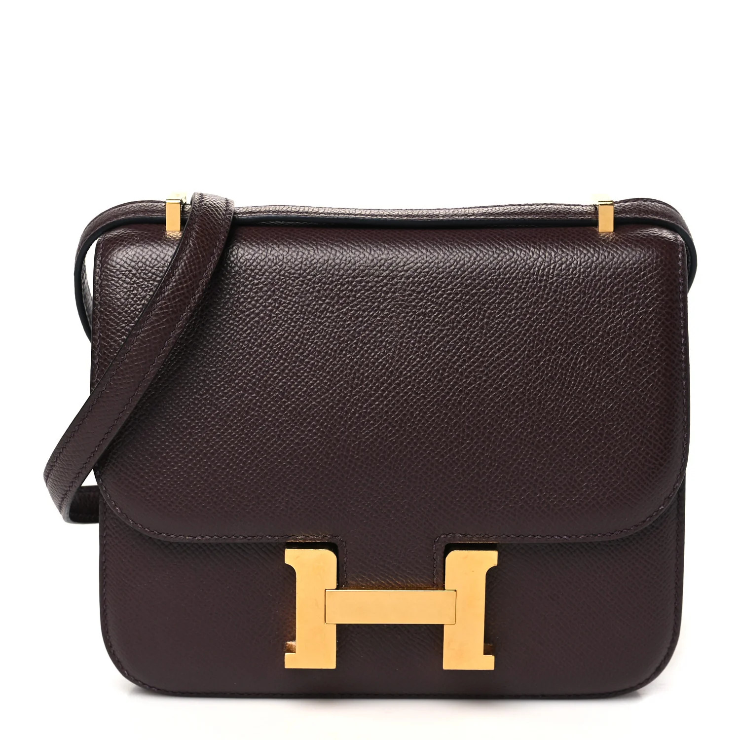 Hermes Epsom Constance 18 Rouge Sellier | FASHIONPHILE (US)