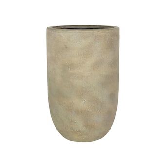 Origin 21 9.75-in W x 17.75-in H Light Aged Ivory Mixed/Composite Contemporary/Modern Indoor/Outd... | Lowe's