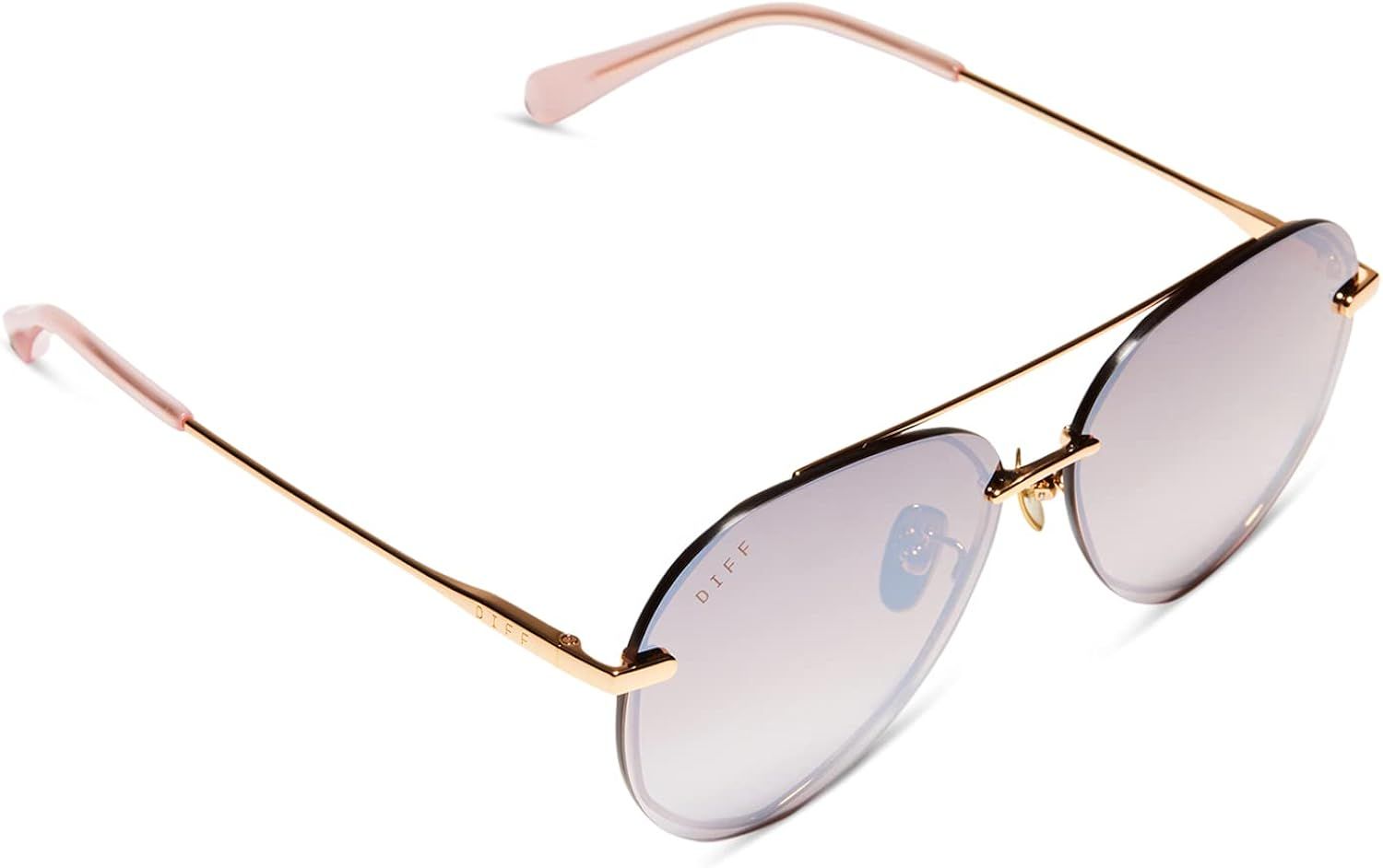 DIFF Eyewear Lenox Designer Oversized Aviator Sunglasses for Women | Amazon (US)