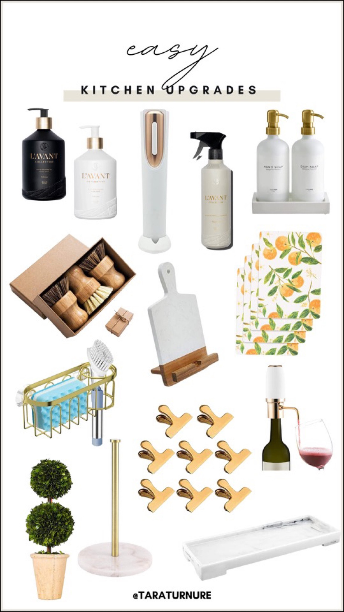 Easy kitchen upgrades 🤍

#LTKSeasonal #LTKhome #LTKstyletip