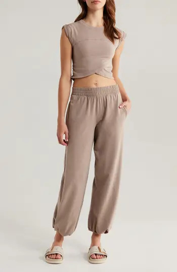 FP Movement Golden Hour Crop T-Shirt & Joggers Set | Nordstrom