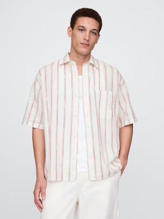 Linen-Cotton Shirt | Gap (US)