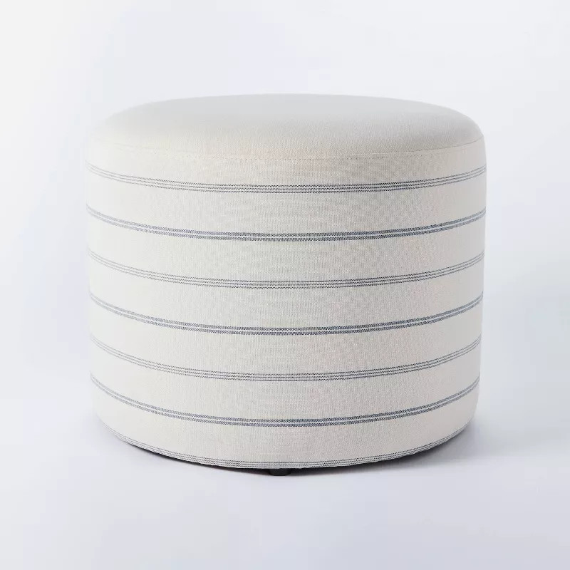 Lynwood Upholstered Round Cube - Threshold™ designed with Studio McGee | Target