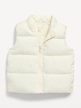 Unisex Water-Resistant Frost Free Puffer Vest for Baby | Old Navy (US)