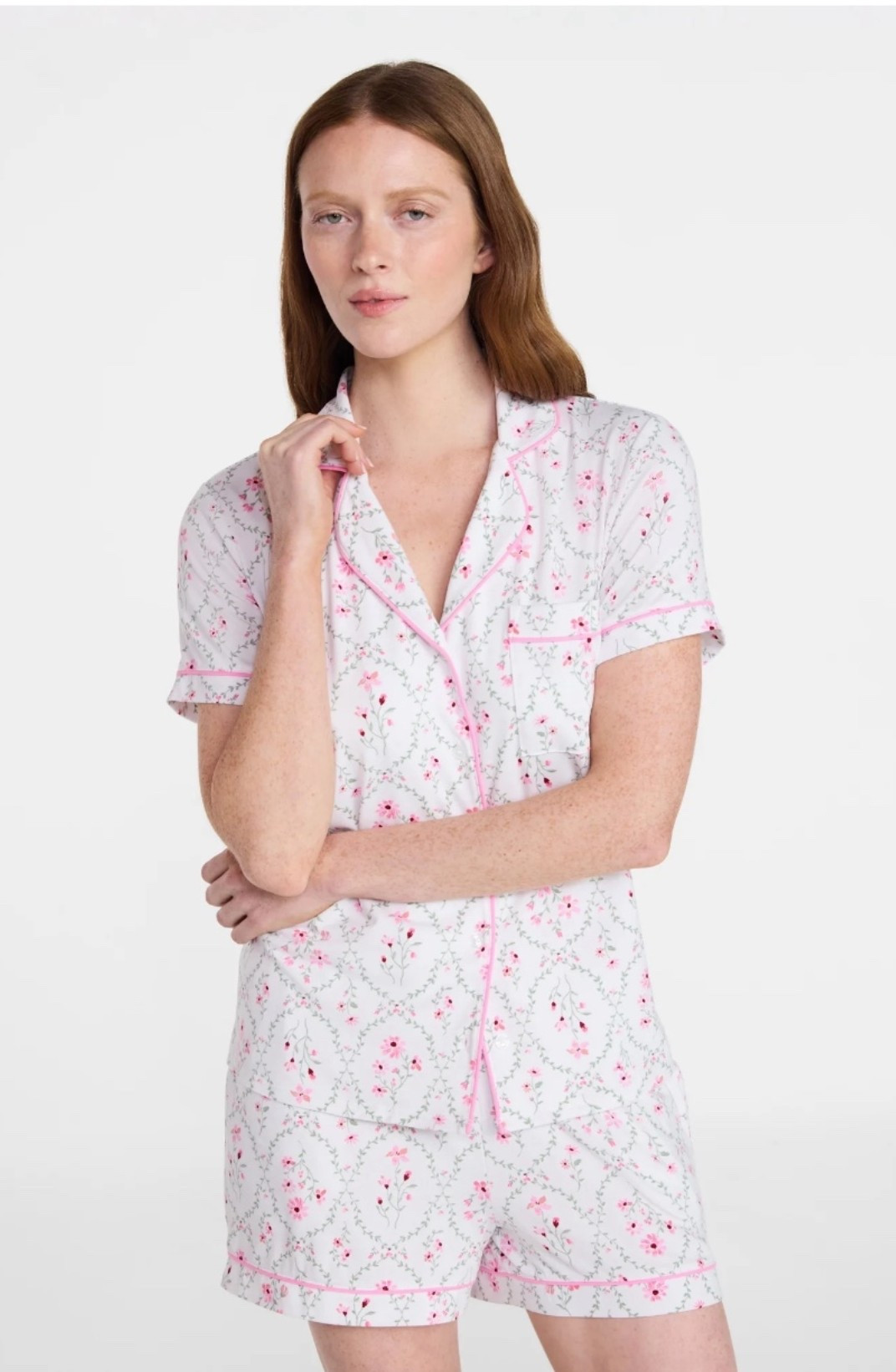 Isla’s pajamas. They are giving Love Shack Fancy vibes but they are only $17! Grab them before they sell out! And they will bc I tried to order same day in my size and my order got cancelled. 

#walmart #pajamas #comfy #cozy #cute #affordable 