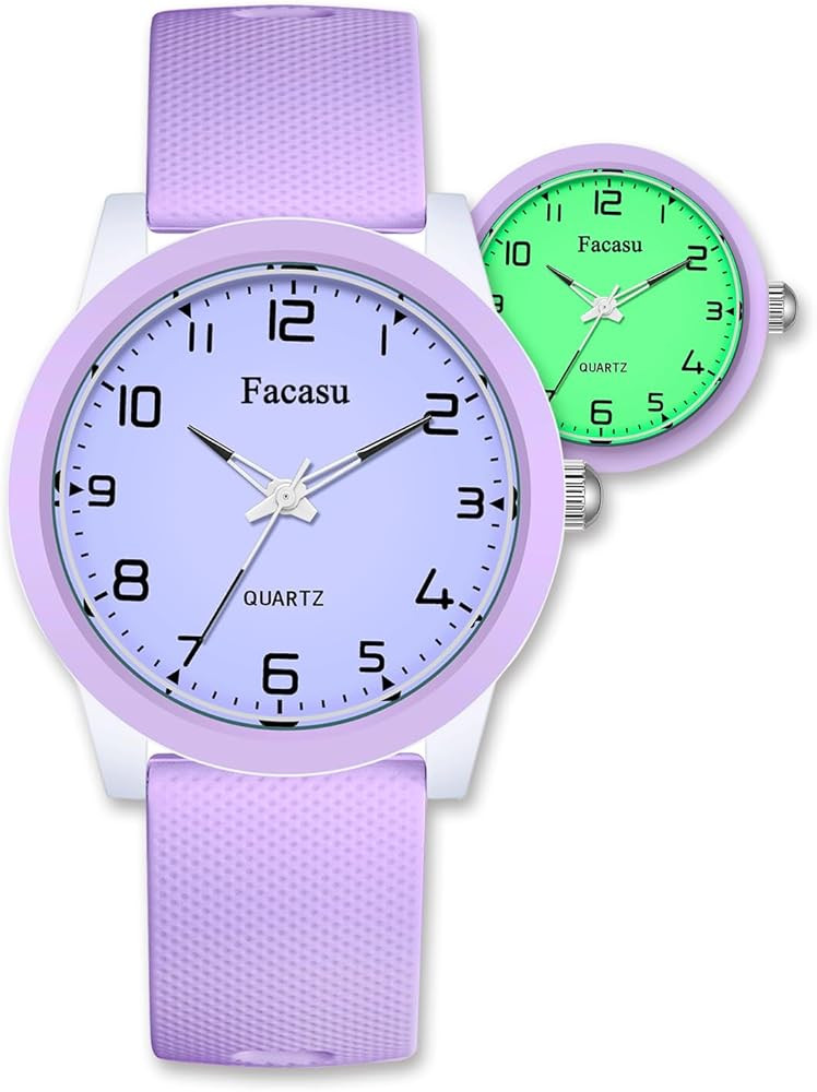 Kids Watch Analog for Boys Girls Waterproof Fashionable Simple Practical Luminous Dial Quartz Wat... | Amazon (US)