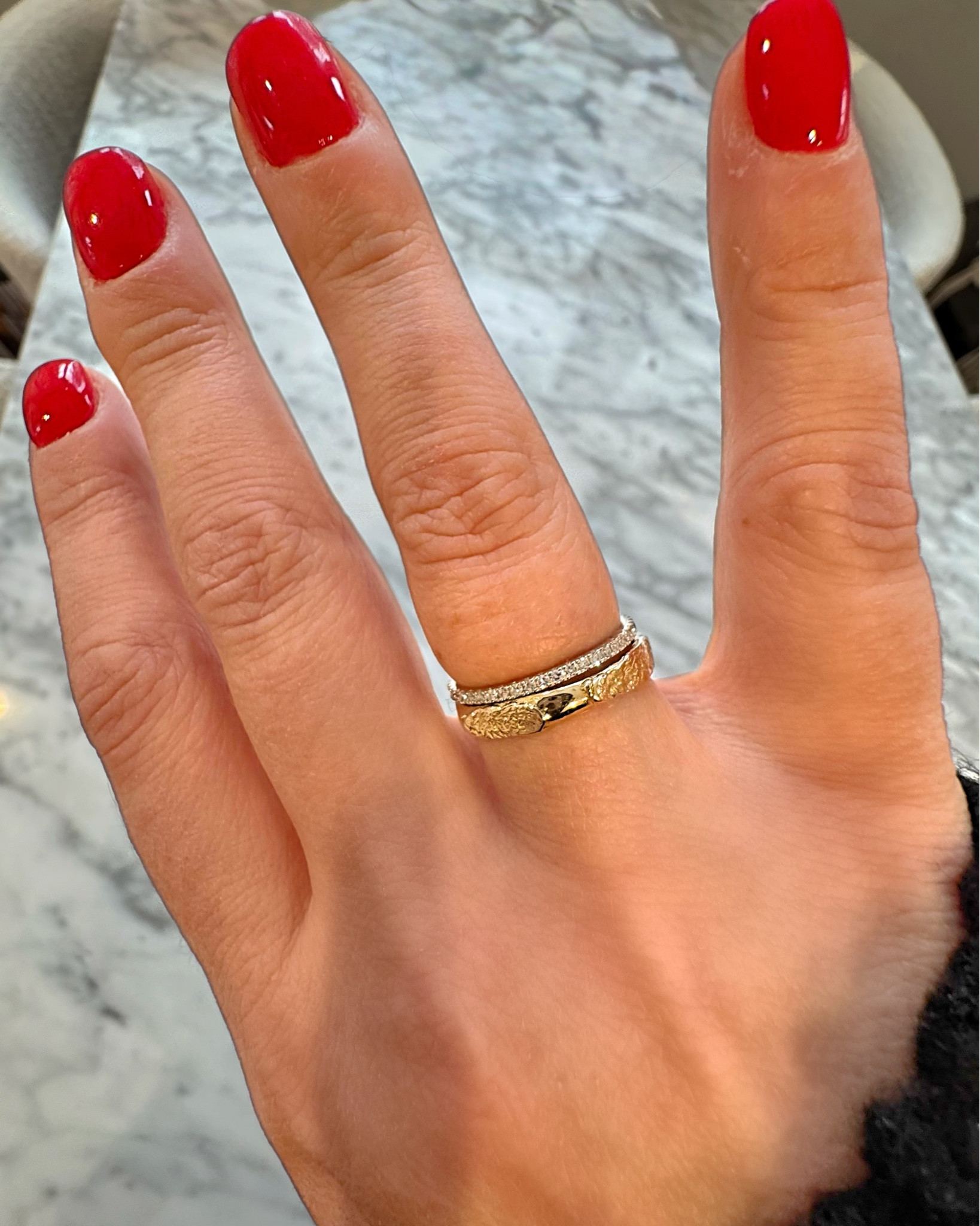 If you’re looking for a super sentimental gift, look no further!!! This ring has both my dogs nose prints on it. You could do paws and fingerprints too. So so thoughtful, and I’m obsessed

Ring jewelry rings gold silver personalized gifts customized memorial thoughtful gift one of a kind dog dogs 

#LTKGiftGuide