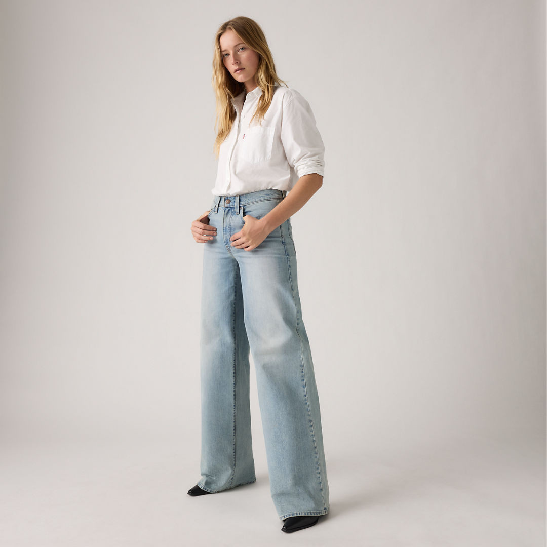 Levi's 728 High-Rise Wide-Leg Women's Jeans 33x32 | Levi's US