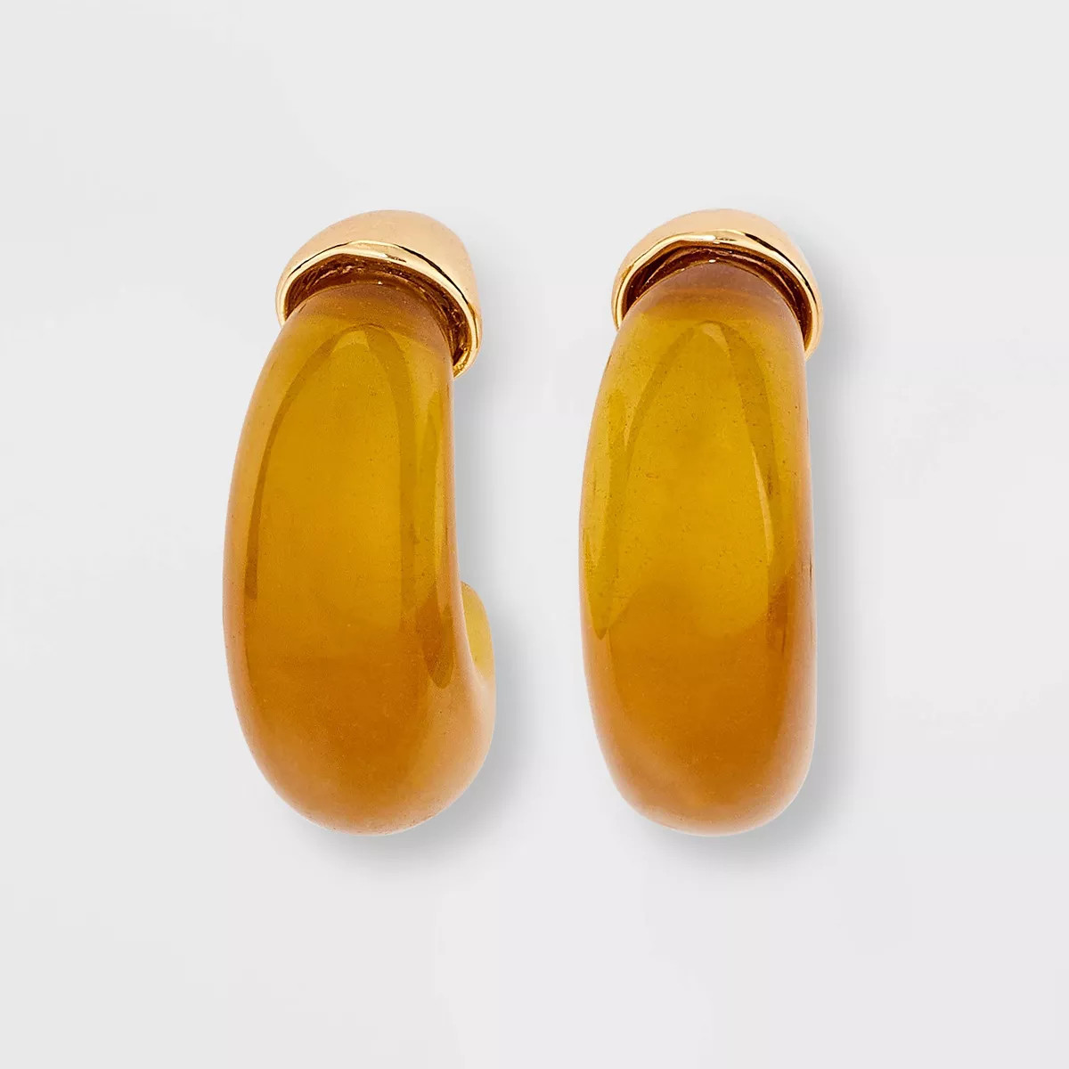 Half Moon Acrylic Earrings - A New Day™ | Target