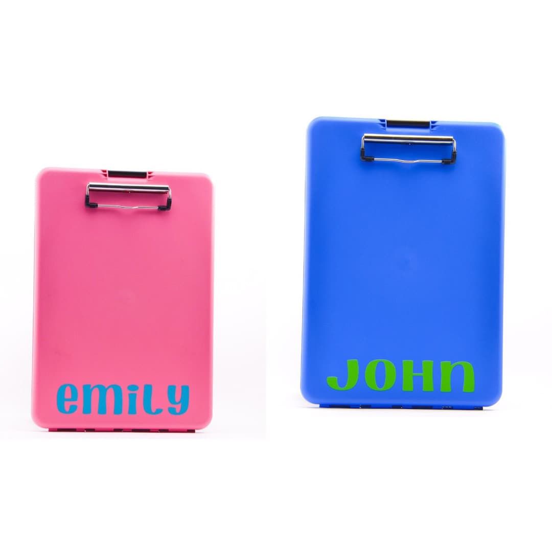 Pink or Blue Storage Clipboard | Etsy (US)