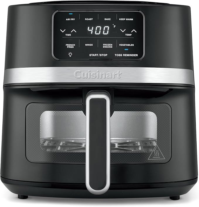 Cuisinart Air Fryer, 4.5-Quart Basket Fryer with 4 Cooking Functions to Air Fry, Roast, Bake, and... | Amazon (US)