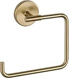 Delta Faucet 759460-CZ Trinsic Towel Ring, 2 x 6.41 x 5.69 Inches, Champagne Bronze | Amazon (US)