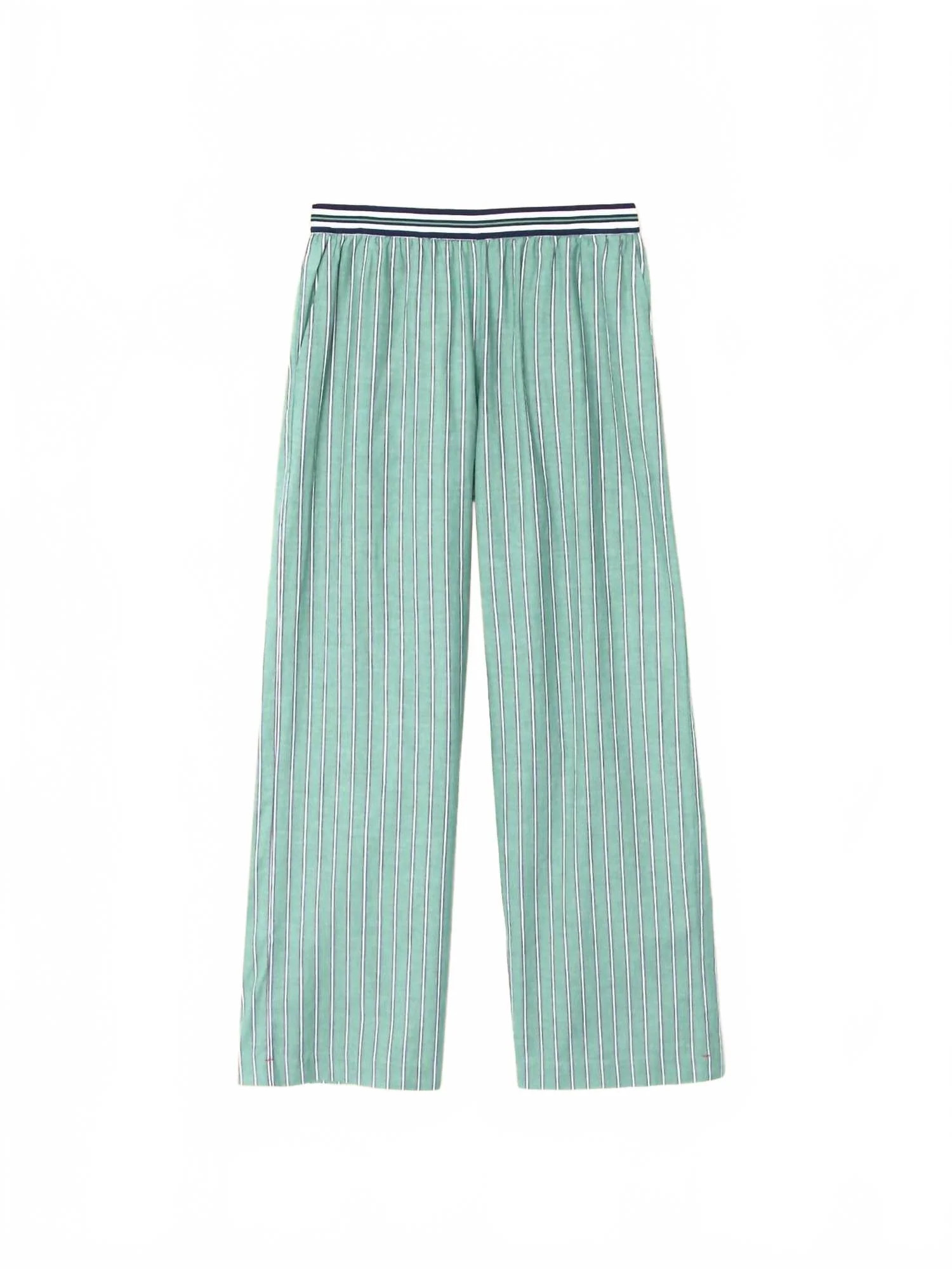 Women's Alto Pant In Cilantro Stripe | Shop Simon