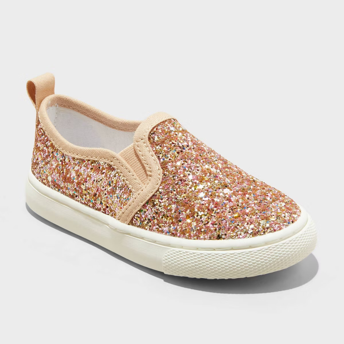 Toddler Madigan Slip-On Glitter Sneakers - Cat & Jack™ | Target