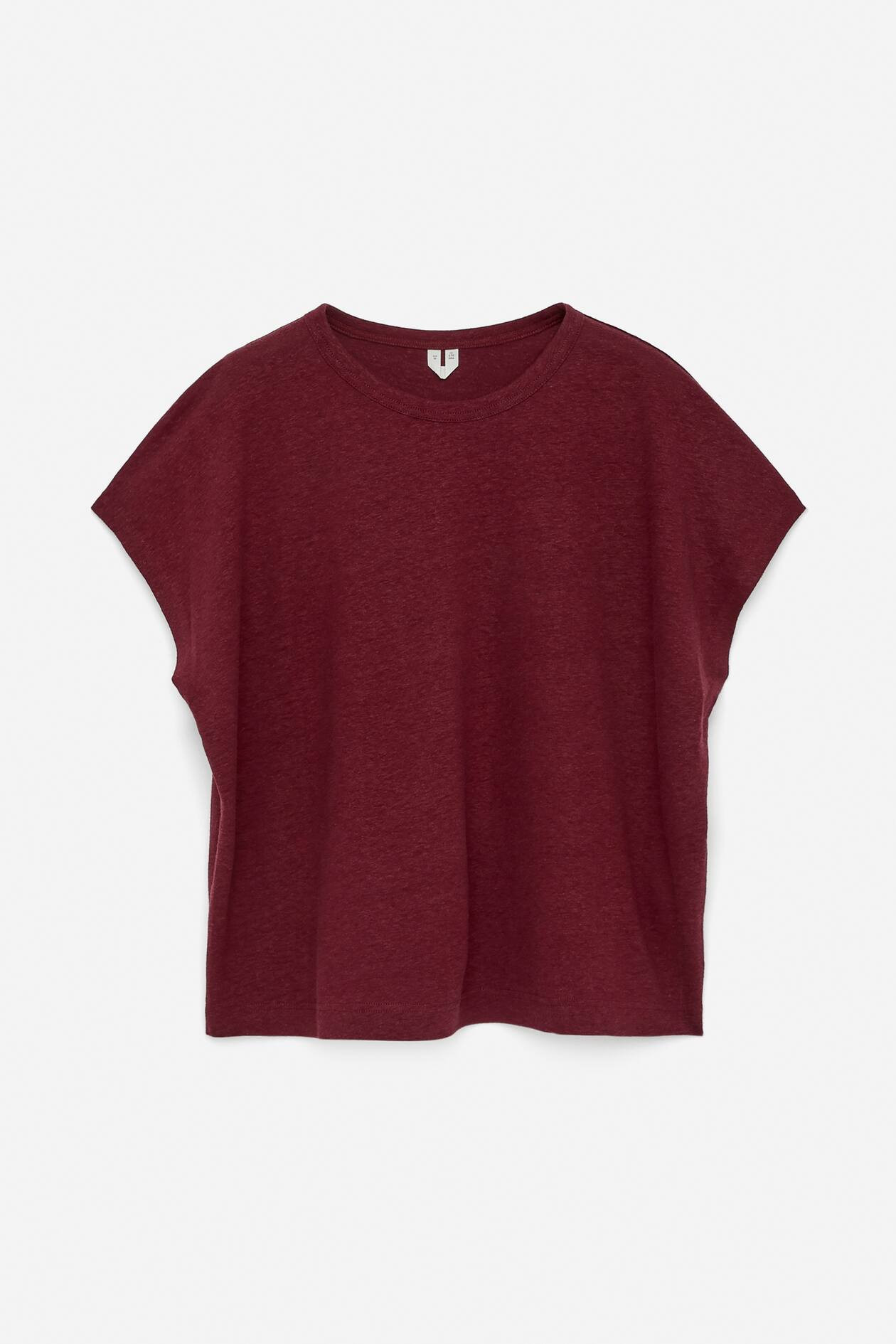 T-shirt van een linnenmix | H&M (DE, AT, CH, NL, FI)