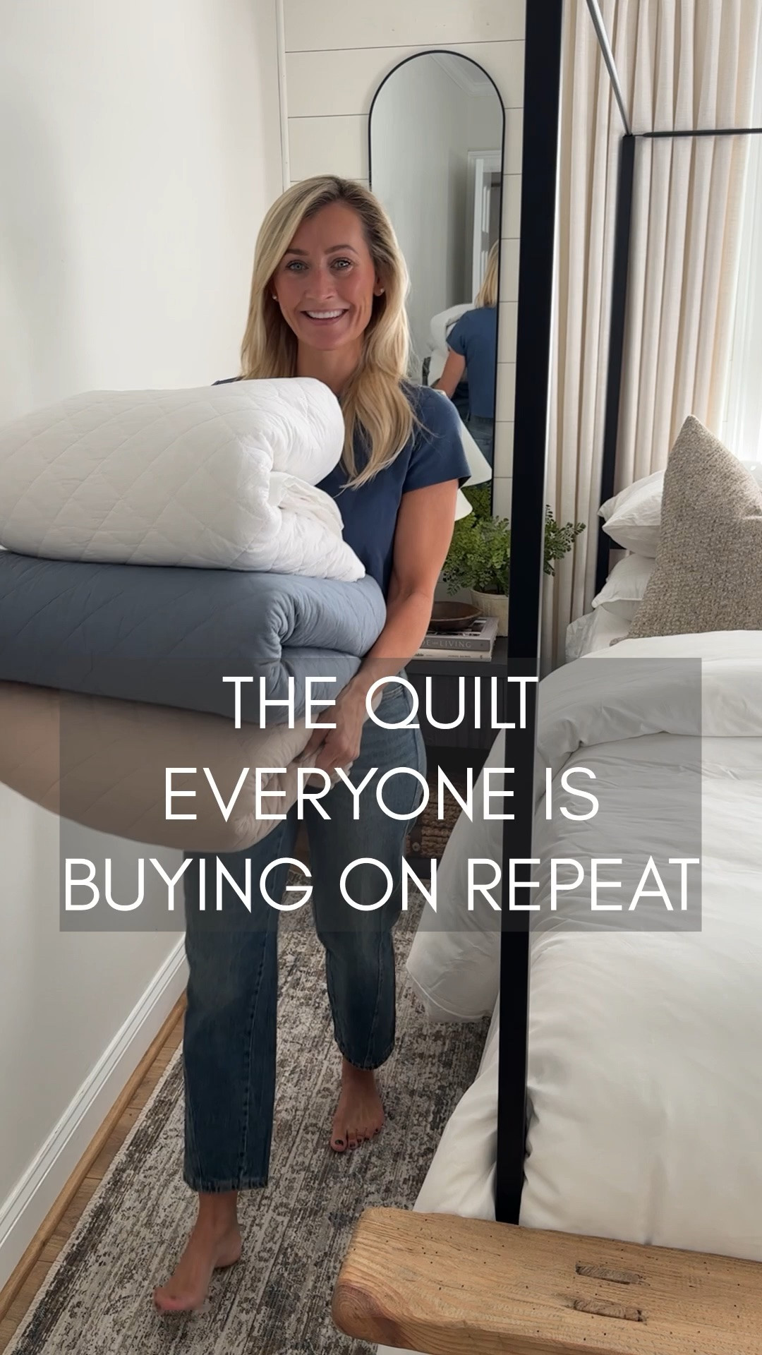 Bed quilt so good I bought it in three colors,  perfect for year round use

#LTKHome