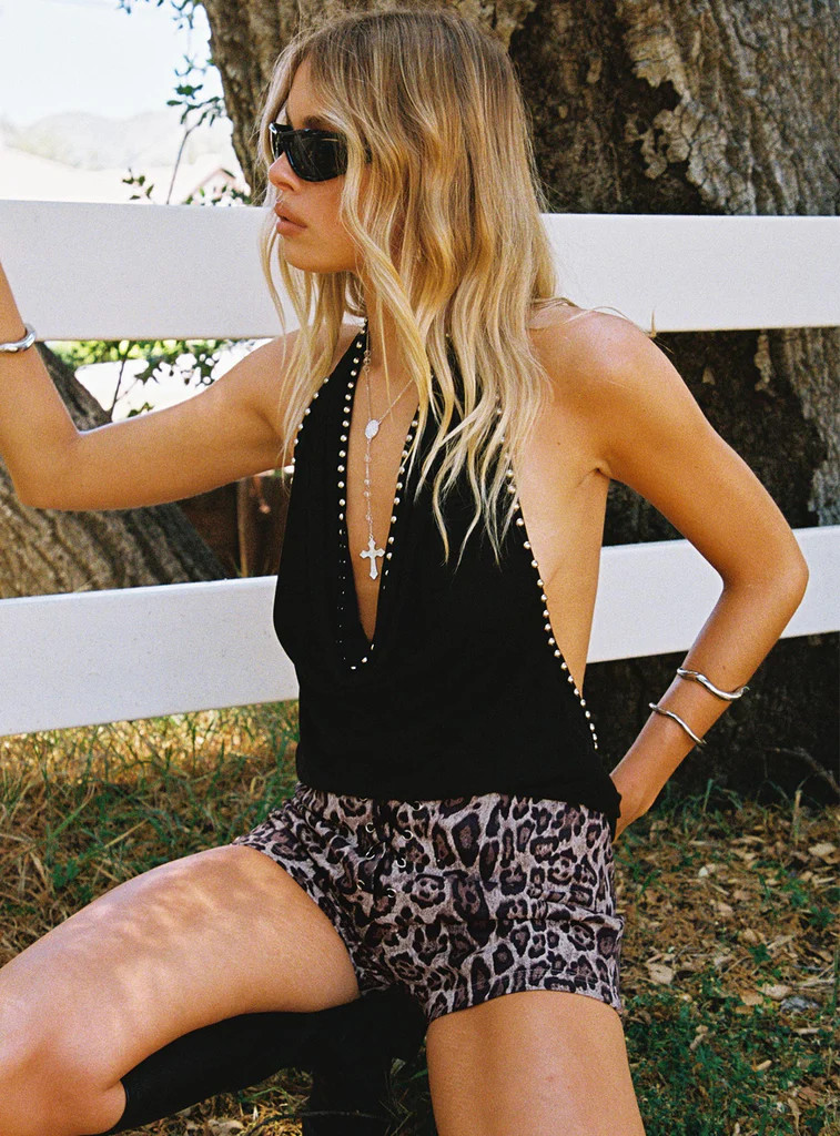 Lanner Shorts Leopard | Princess Polly US