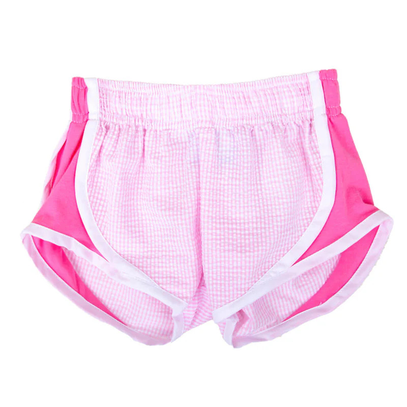Girls Gingham Active Shorts | Classic Whimsy