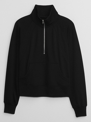 Relaxed Fleece Half-Zip Sweatshirt | Gap Factory