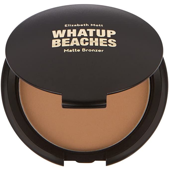 Vegan and Cruelty-Free - Fine, Lightweight Bronzer Powder for Face: Elizabeth Mott Whatup Beaches... | Amazon (US)