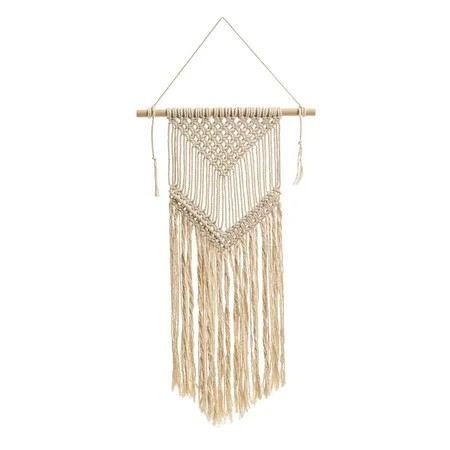 Kadell Bohemian Cotton Handmade Knitted Woven Macrame Wall Hanging Tapestry Bedroom Home Decor Shop  | Walmart (US)