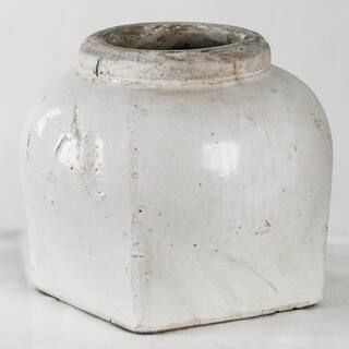 Zentique Stoneware Semi-glazed Medium Decorative Vase-4982M A25A - The Home Depot | The Home Depot