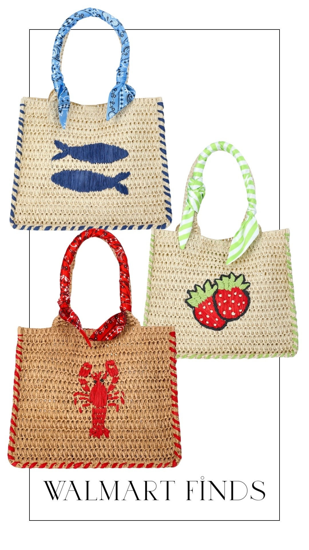 New Walmart straw bags 

#LTKgrwm #LTKSeasonal #LTKootd