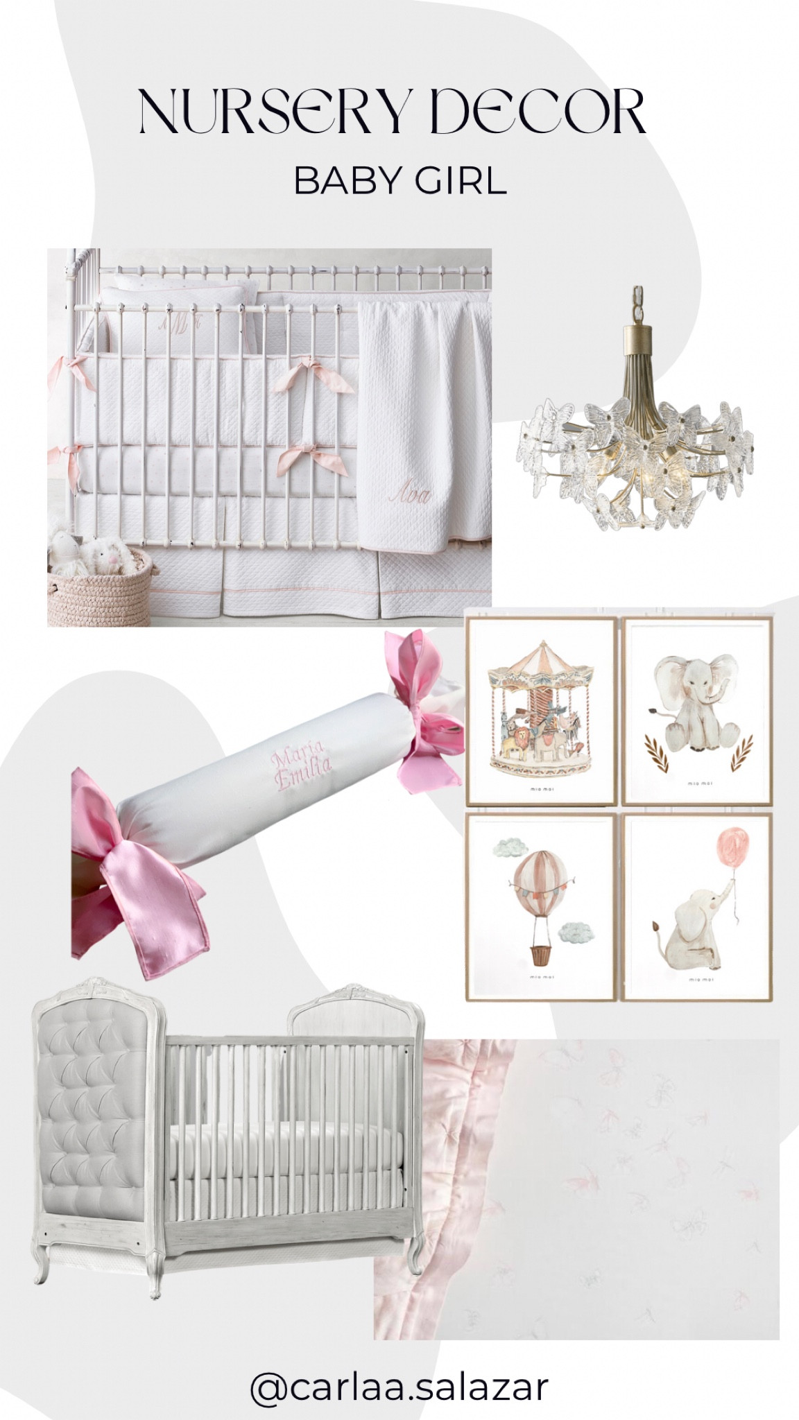 Nursery decor, baby girl room, crib, nursery bedding 

#LTKfamily #LTKhome #LTKbaby