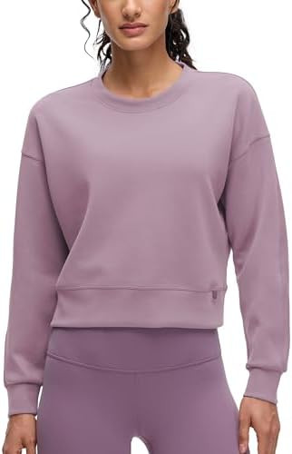 Crewneck Sweatshirts by CRZ YOGA | Amazon (US)