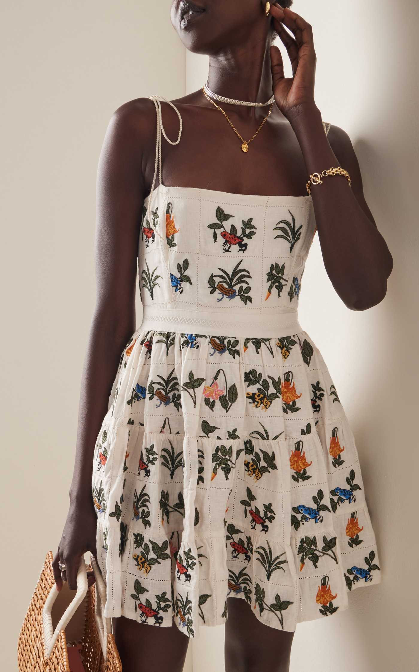 Lima Ranas Linen Mini Dress | Moda Operandi (Global)