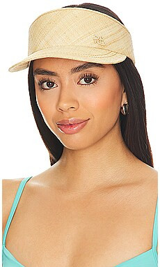 Ruslan Baginskiy Straw Visor in Natural Straw from Revolve.com | Revolve Clothing (Global)