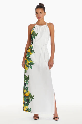 Amanda Uprichard Alicanta Maxi in Lemonhead - Size S | Amanda Uprichard