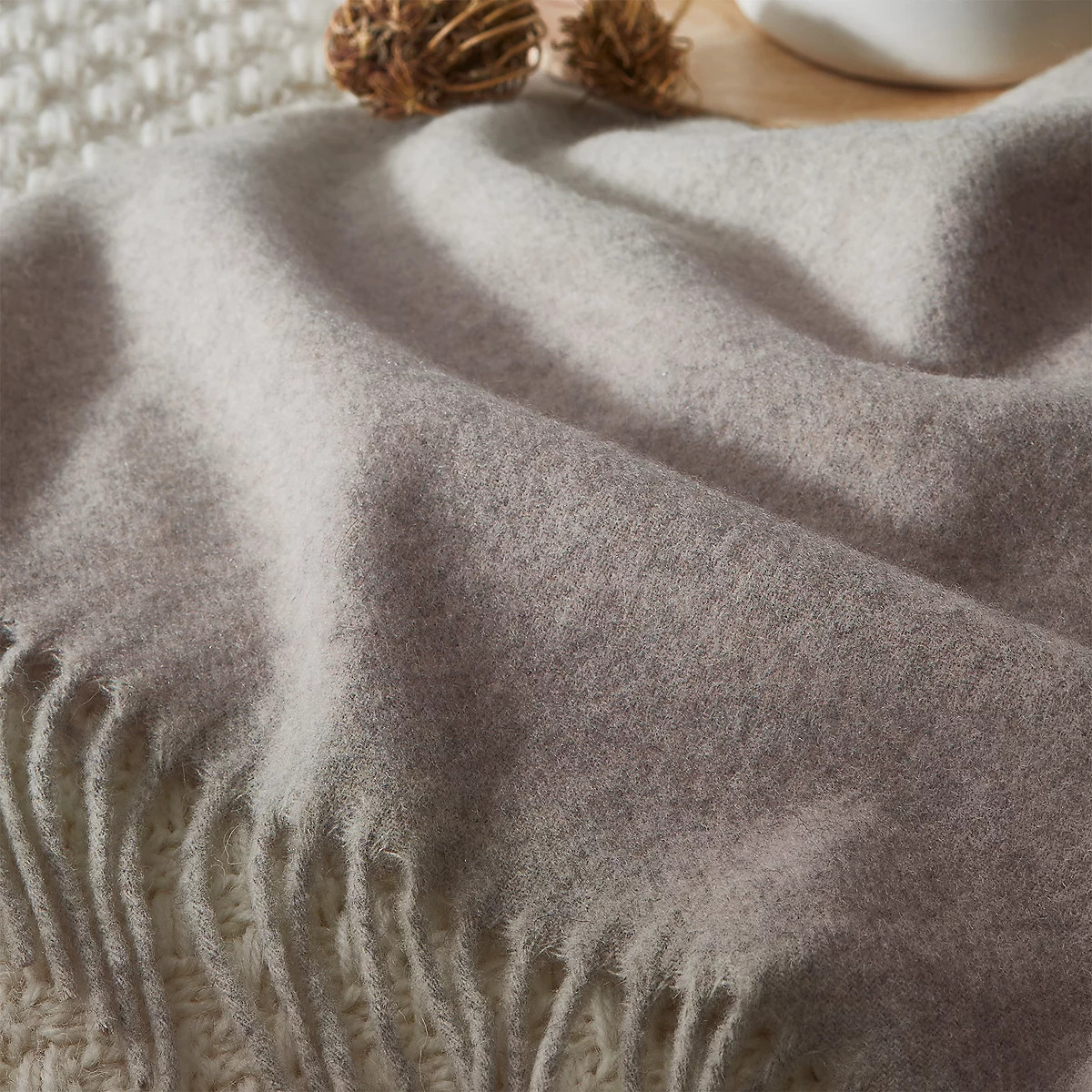 Pure Cashmere Throw | The White Company (UK)