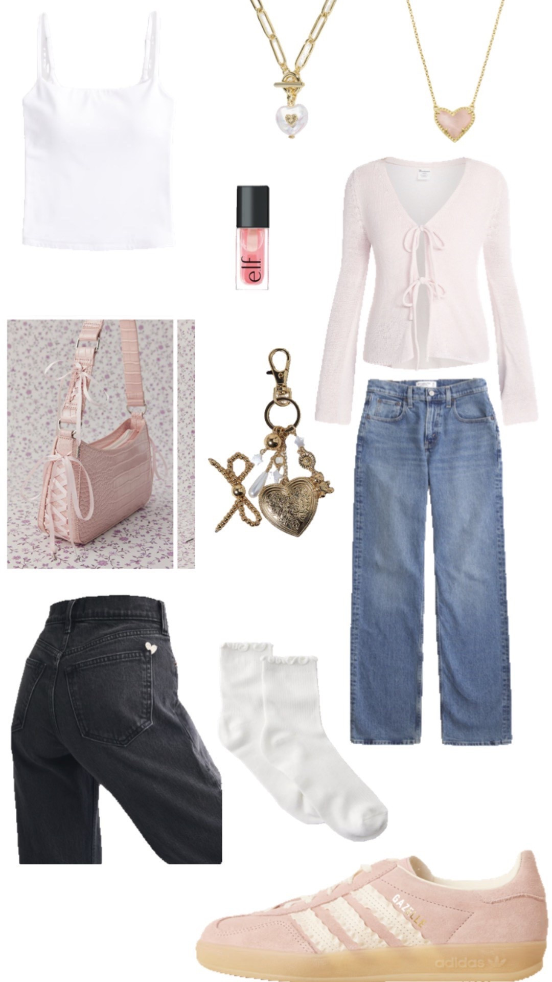 Soft girl Valentine’s vibes 💗
This cute date night outfit is perfect for Valentine’s Day, girls night, or a spa-day aesthetic. Think soft pinks, comfy denim, delicate jewelry, and cozy layers—effortless but still put together ✨
Saving this for romantic dinners, casual dates, or self-care days 💌

#LTKootd #LTKBeauty #LTKValentine