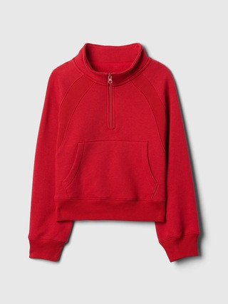 Kids Relaxed Half-Zip Sweatshirt | Gap Factory