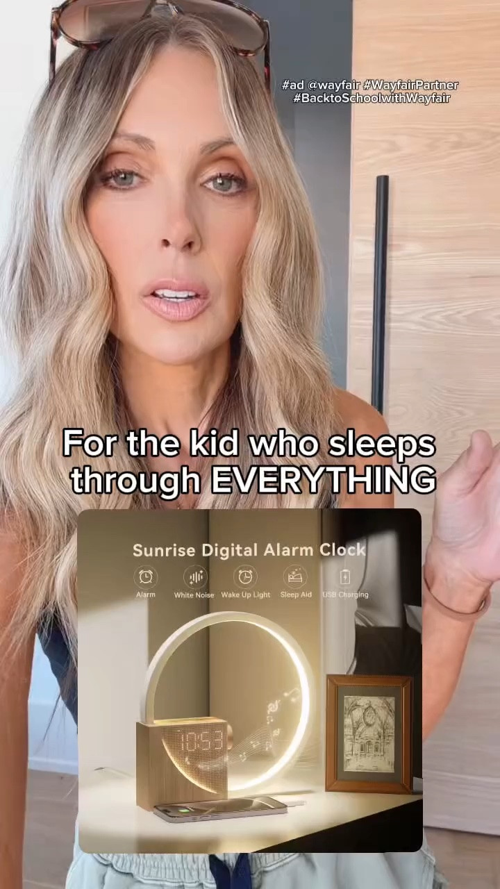 The Better Sleep Hack. A sunrise alarm clock + white noise machine + dimmable bedside light all in one, with 10 sleep sounds, gradual wake-up light and a USB port to charge your phone. Perfect for dorm rooms, bedrooms or anyone trying to make mornings a little less painful.