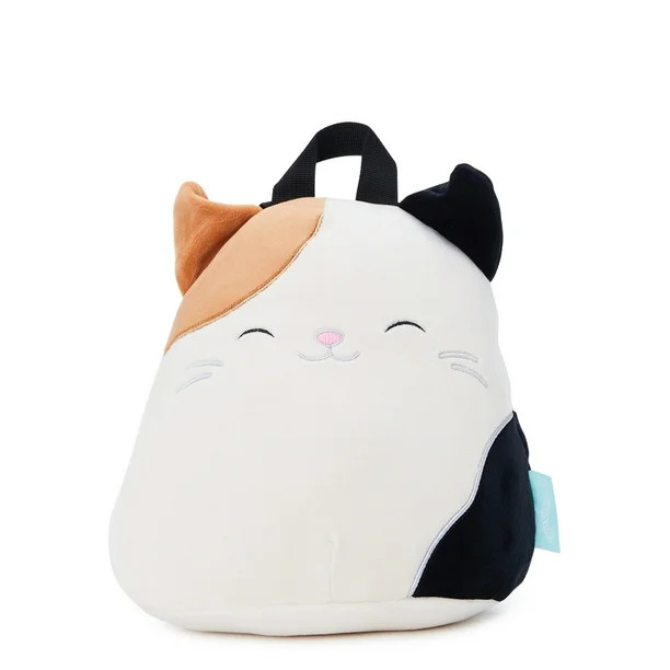 Squishmallows Cameron Cat Unisex 10" Plush Mini Backpack, Brown | Walmart (US)