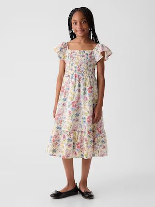 Kids Flutter Print Dress | Gap (US)