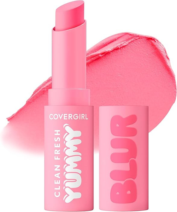 COVERGIRL Clean Fresh Yummy Blur Lipstick, Blurring Effect, Matte Lip Color, Fresh Pear Flavored,... | Amazon (US)