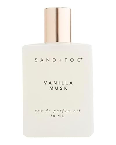 SAND AND FOG 1.7oz Vanilla Musk Eau De Parfum Oil gold top unboxed | Amazon (US)