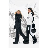 MOON BOOT Black Faux Fur Classic | PrettyLittleThing UK