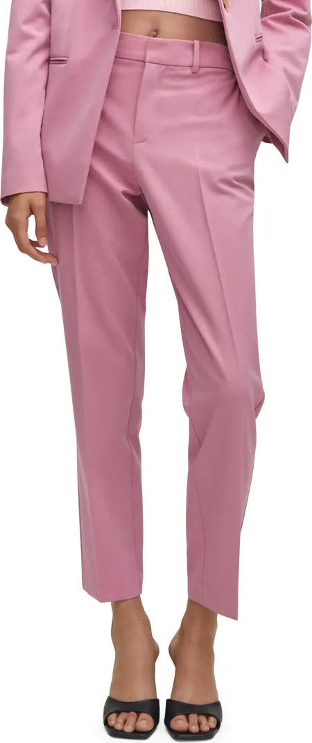 MANGO Straight Leg Suit Pants | Nordstrom | Nordstrom