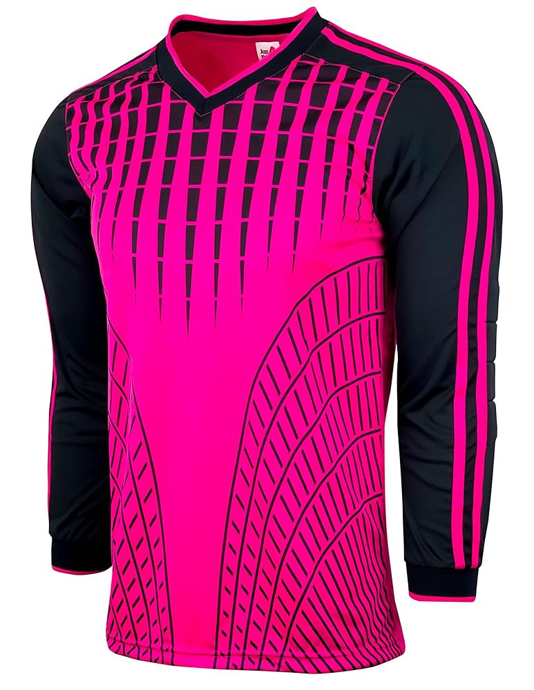 Boy's Goalkeeper Soccer Jersey, Padded Goalie Shirt with Sponge Protector Youth Sizes | Amazon (US)