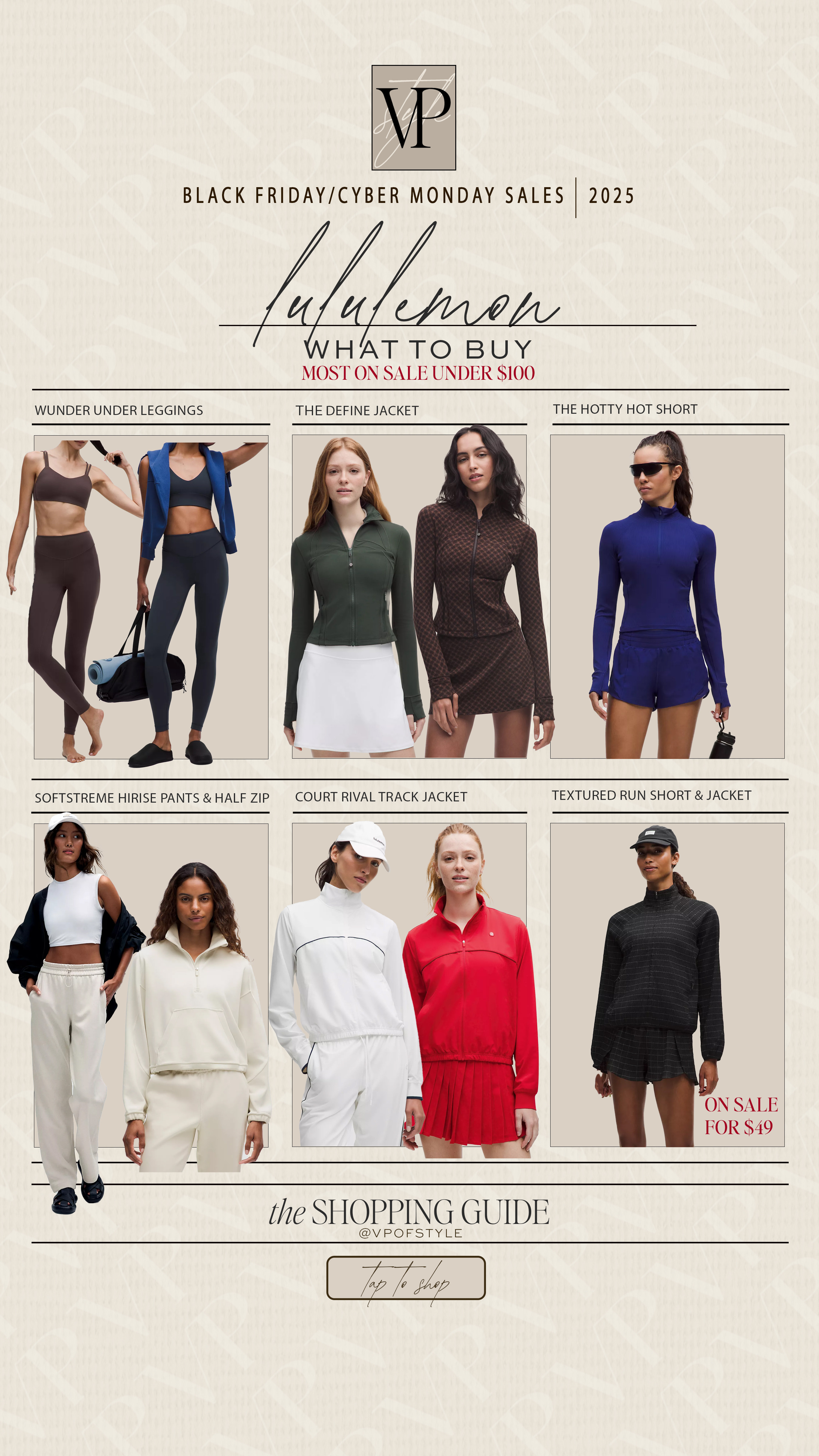 Cyber Monday Lululemon Sale on mine and vera's most loved/most worn items from Lululemon. All make great gifts for her or him  

 #LTKCyberWeek #LTKSaleAlert #LTKFindsUnder100