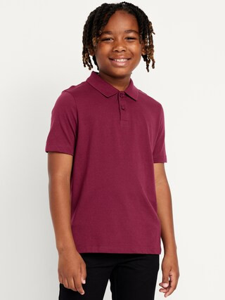 School Uniform Jersey Polo Shirt for Boys | Old Navy (US)