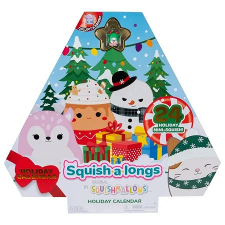 Squish-a-longs Holiday Countdown Calendar – Includes 24 1 inch Mini-Squish | Walmart (US)
