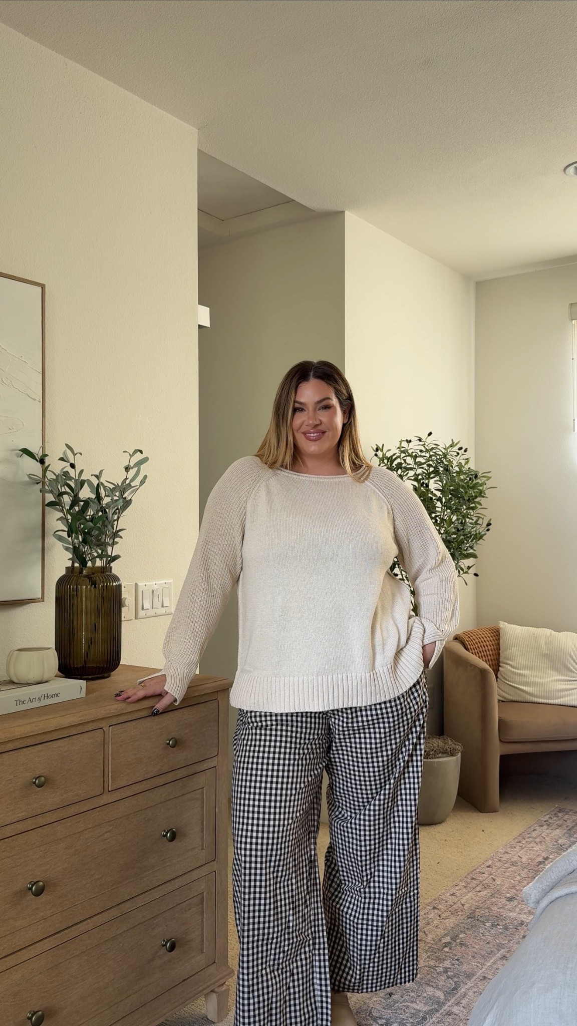 comfy fall outfit! wearing both pieces in an xl 🤎

#LTKMidsize #LTKSeasonal #LTKStyleTip