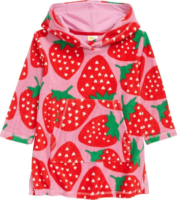 Kids' Terry Cloth Hooded Cover-Up Dress | Nordstrom