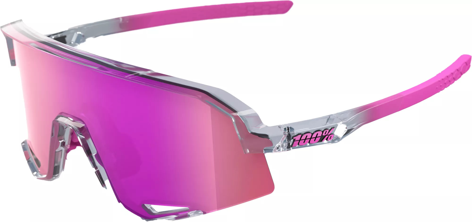 100% Slendale Sunglasses, Men's, Grey/Purple | DICK'S Sporting Goods